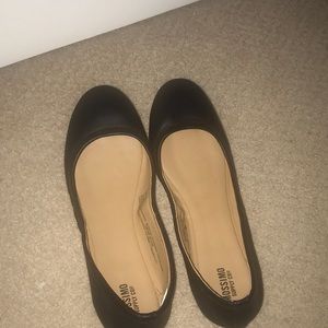 Mossimo Black Flats. Size 8